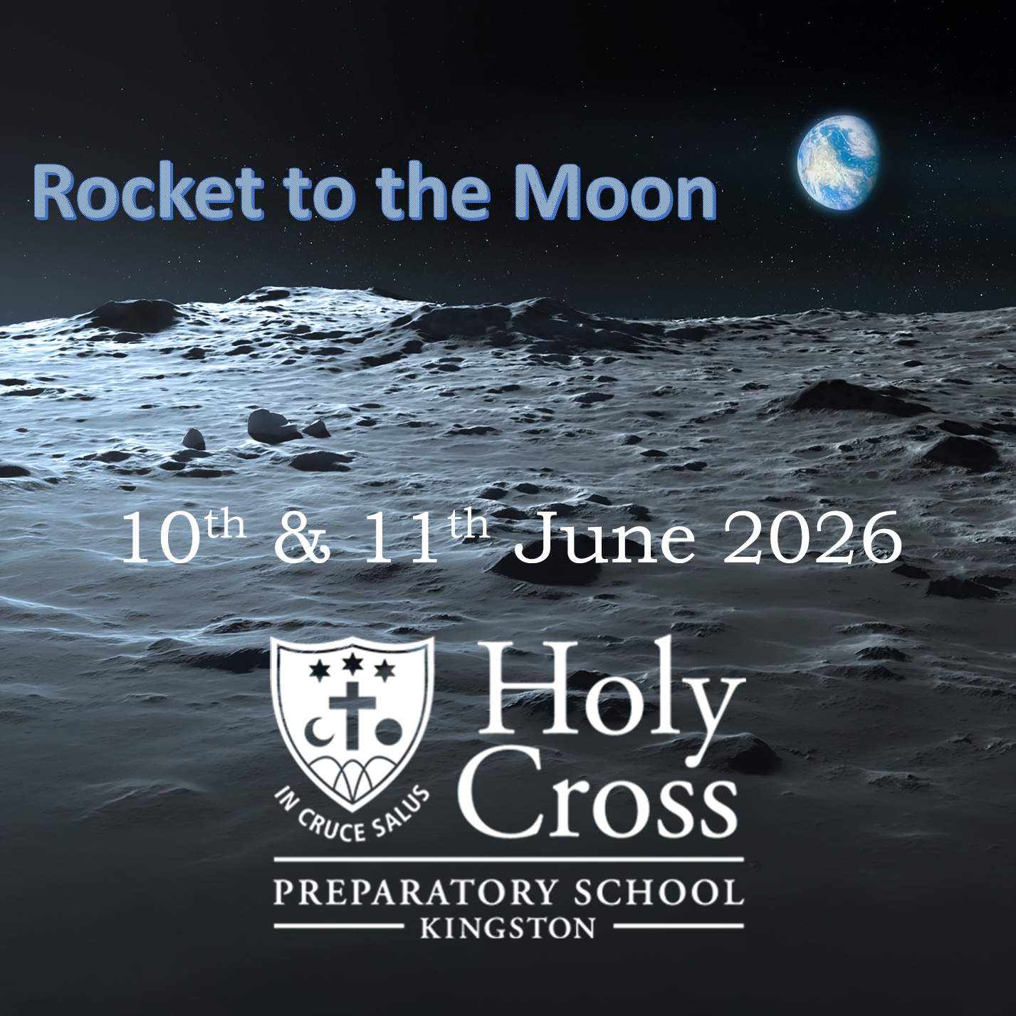 Holy Cross Prep School 'Rocket to the Moon' June 2026 PRE-ORDER